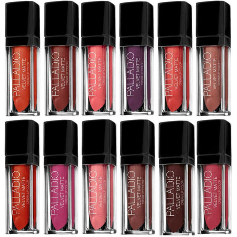 PALLADIO VELVET MATTE CREAM LIP COLOR