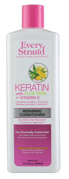 Keratin with Aloe Vera + Vitamin E Repairing Conditioner