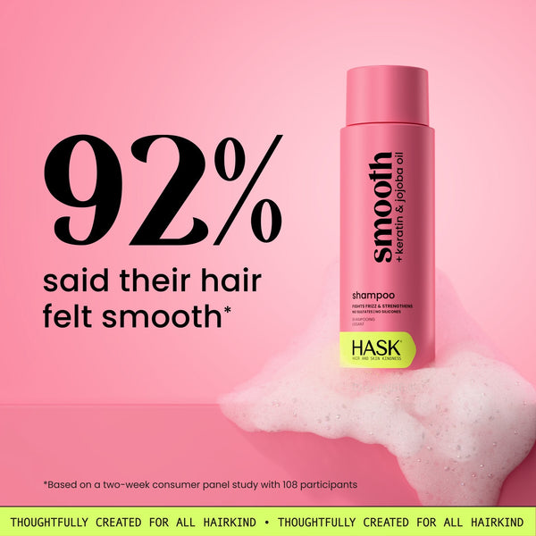 HASK Smooth Keratin & Jojoba Oil Shampoo 16oz