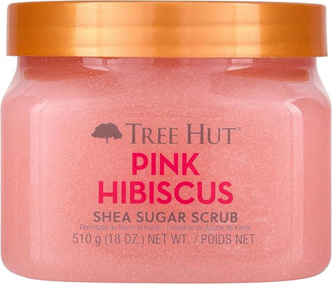 TH Pink Hibiscus Shea Sugar Scrub 18oz