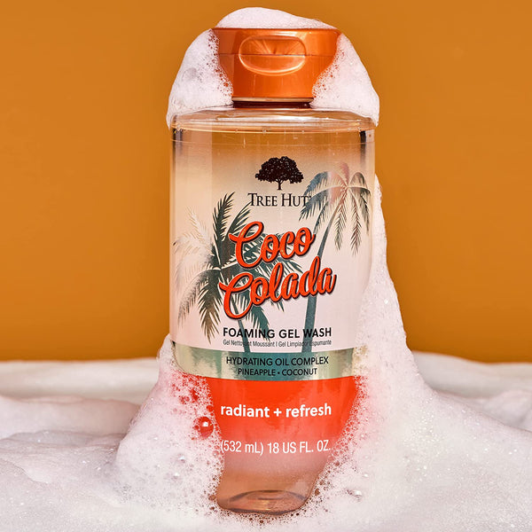 TH Coco Colada Foaming Gel Wash 18oz.