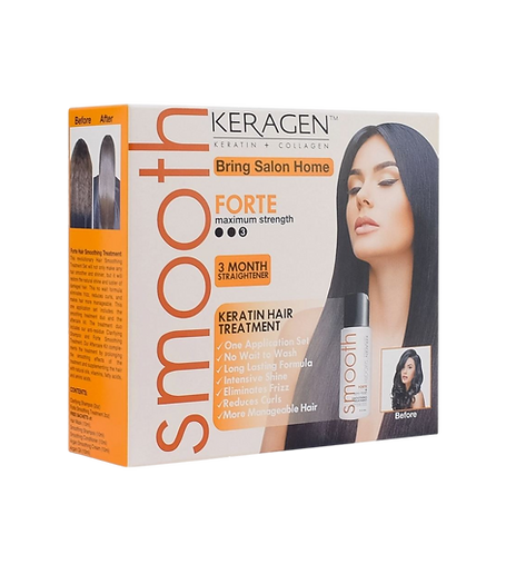 Keragen Smooth Forte treatment kit 2oz