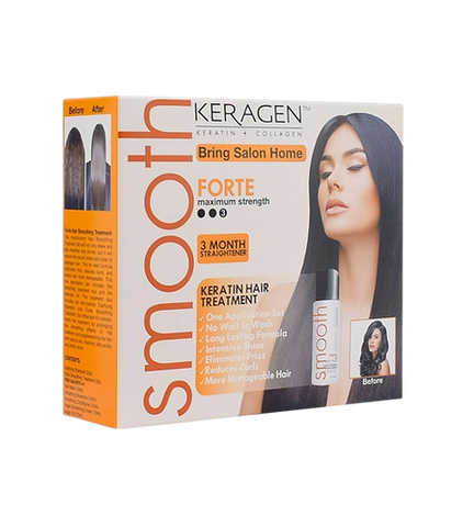 Keragen Smooth Forte treatment kit 2oz