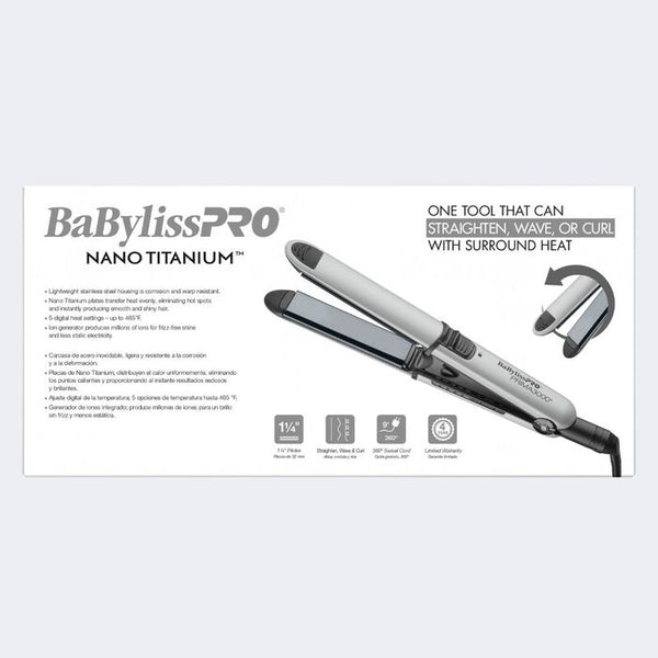 BabylissPRO Prima 3000 Grey 1 1/4 #BNT3000TGY