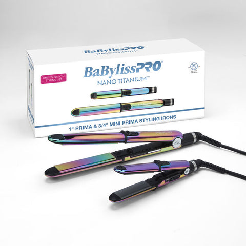 Babyliss Prima 3000 & Prima 2000 Mini Flat Iron Duo Limited Edition # BNTPPRB75
