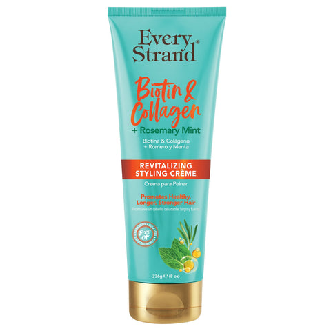 Every Strand Biotin & Collagen + Rosemary Mint Revitalizing Styling Creme  8oz