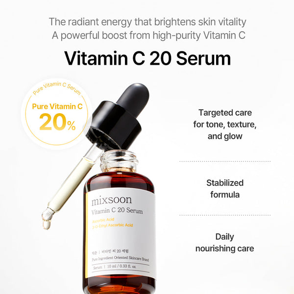 Mixsoon Vitamin C 20 Serum 0.33oz