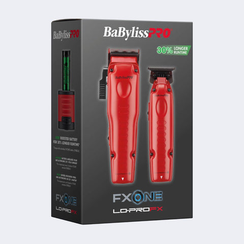 BabylissPro Lo-ProFXone #FX129MRPK Red Collection