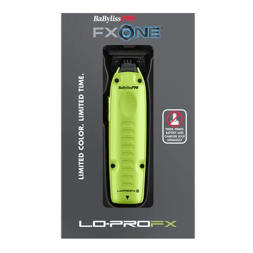 Babyliss Fx One Lo-Pro Trimmer NEON NO BATTERY # FX729NYLT