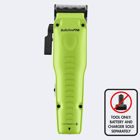 Babyliss FX One Lo-Pro Clipper NEON No Battery # FX829NYLT