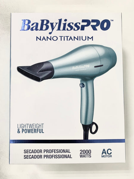 Nano Titanium Lightweight & Powerfull Dryer 2000W #BNT6177PR