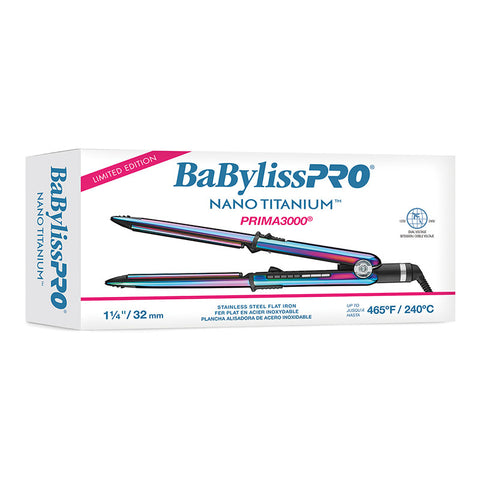 BabylissPRO Prima 3000 Multicolor Limited Edition 1 1/4 #BNTRB3100TUC