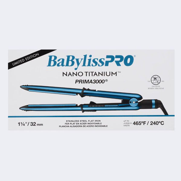 BabylissPRO Prima 3000 Blue 1 1/4 # BNTMB3000TUC