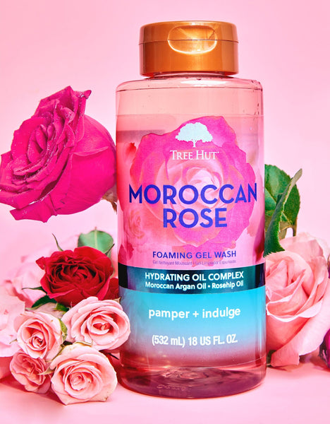 TH Moroccan Rose Foaming Gel Body Wash 18oz