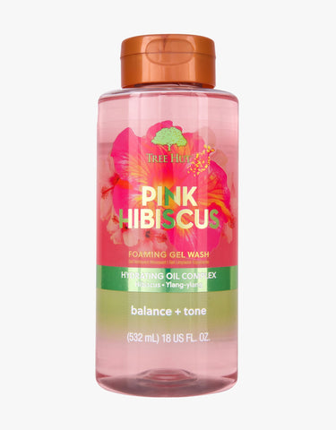 TH Pink Hibiscus Foaming Gel Wash 18oz