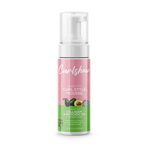 ORS Curlshow Collagen & Avocado Mousse 7oz