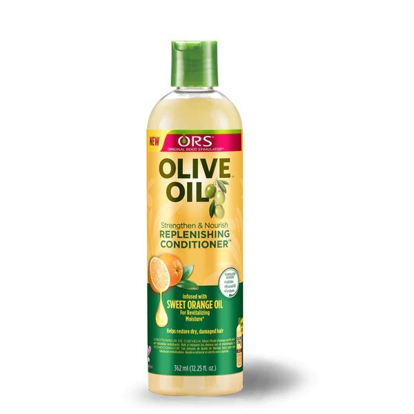 ORS Olive Oil Strengthen & Nourish Replenishing Conditioner Infused with Sweet Orange Oil 12.2 oz