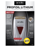 Andis Pro Foil Lithium Titanium Foil Shaver