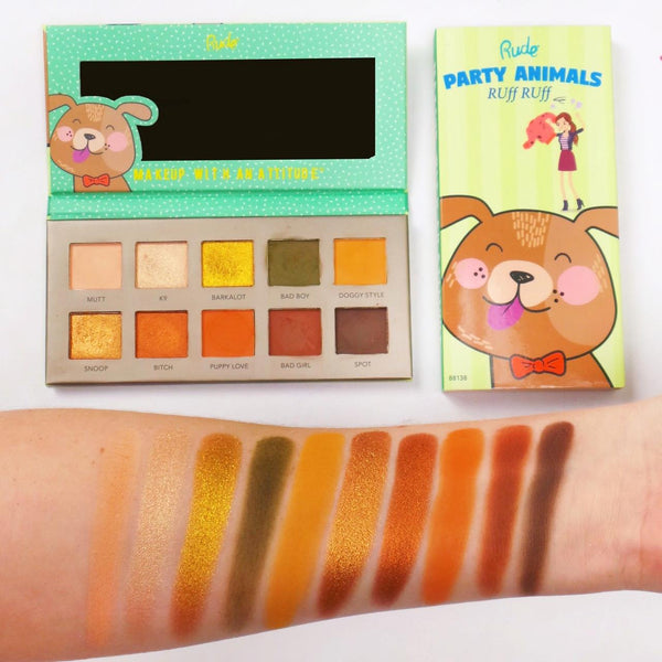 Party Animals 10 Eyeshadow Palette - RUff RUff