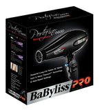 BaByliss PRO Nano Titanium Portofino Hair Dryer 6600 Black