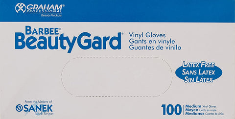 Graham Barbee Beauty Gard Vinyl Gloves