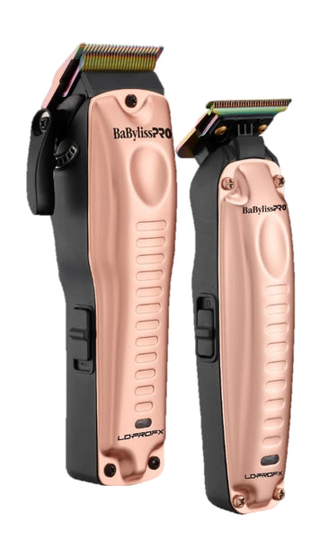 BaBylissPRO Limited Edition LO-PROFX High Performance Clipper and Trimmer - RoseGold FXHOLPKLP-RG