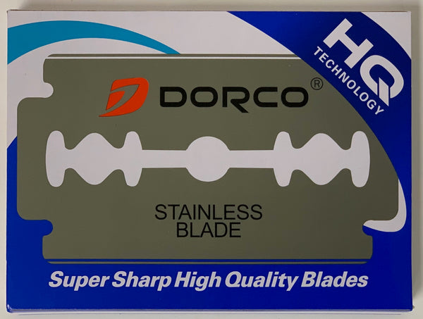 DORCO ST-300 Double Edge Razor Blades (BLUE) 10 boxes