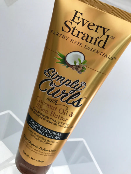 Simply Curls with Shea & Coconut Oil Professional Curling Creme 8oz