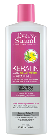Keratin with Aloe Vera + Vitamin E Repairing Shampoo