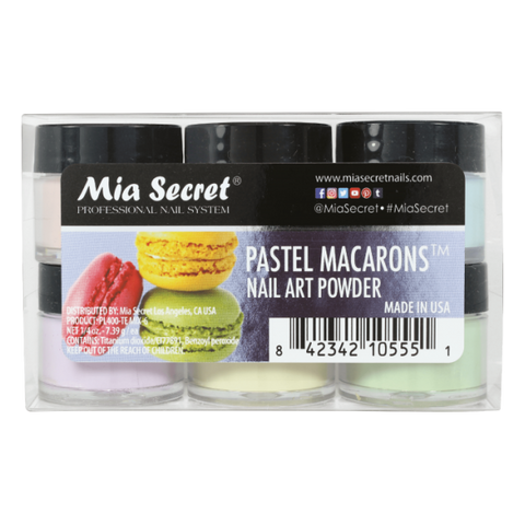 Mia Secret Pastel Macarons Collection Nail ART Powder