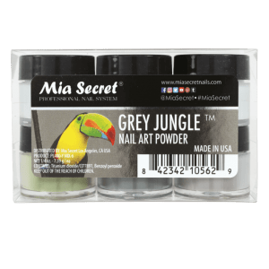 Mia Secret Grey Jungle Collection Nail ART Powder