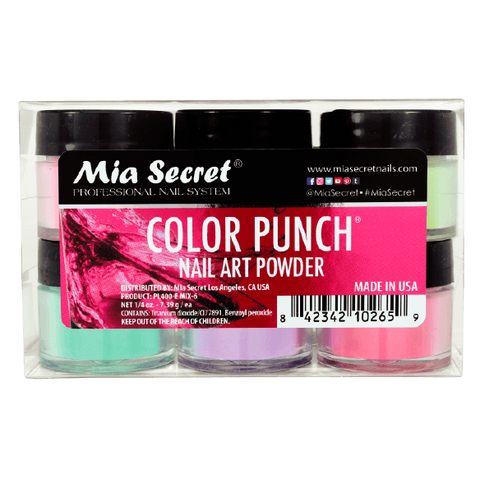 Mia Secret Color Punch Collection Nail ART Powder