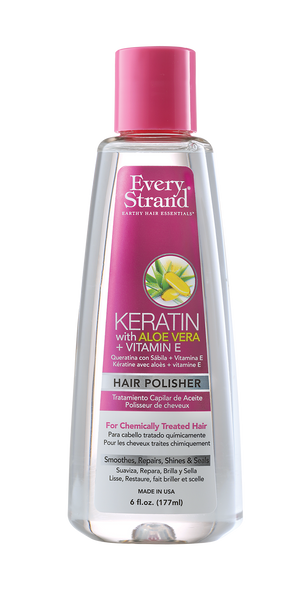 Keratin with Aloe Vera + Vitamin E Hair Polisher