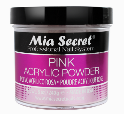 Mia Secret Pink Acrylic Nail Powder 8 oz