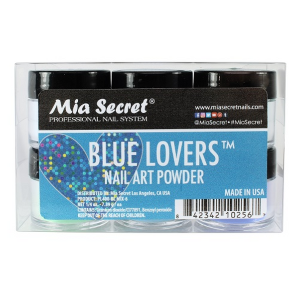 Mia Secret Blue Lovers Collection Nail ART Powder