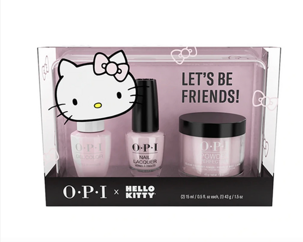OPI Hello Kitty Trio Let's Be Friends!