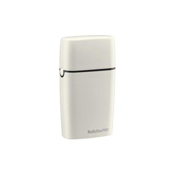 BaByliss PRO White FX Cordless Metal Double Foil Shaver (FXFS2W)