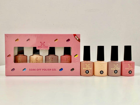Kit Bincaiyu Gel UV en Natural Collection