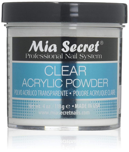 Mia Secret Clear Acrylic Nail Powder 4oz