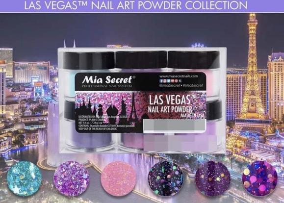 Mia Secret Las Vegas Collection Nail ART Powder