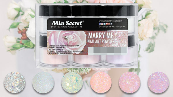 Mia Secret Marry Me  Collection Nail ART Powder