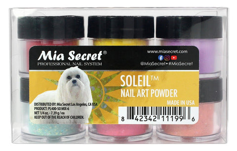 Mia secret Soleil Acrylic Powder kit 6pcs