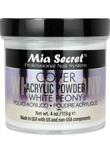 Mia Secret Cover Acrylic Powder White Peony