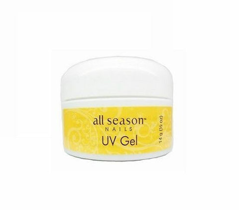 All Season Nails UV Nail Gel Clear 0.5 oz
