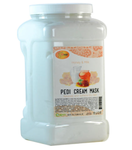 Spa Redi Pedi Cream Mask  Galon ( Honey & Milk)
