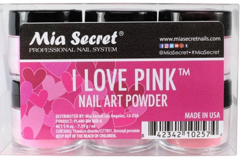 Mia Secret I Love Pink Collection Nail ART Powder